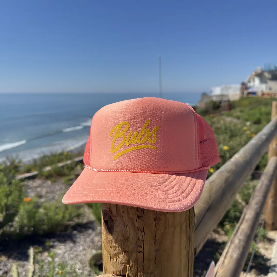 BUBS Trucker - Coral - Image 3
