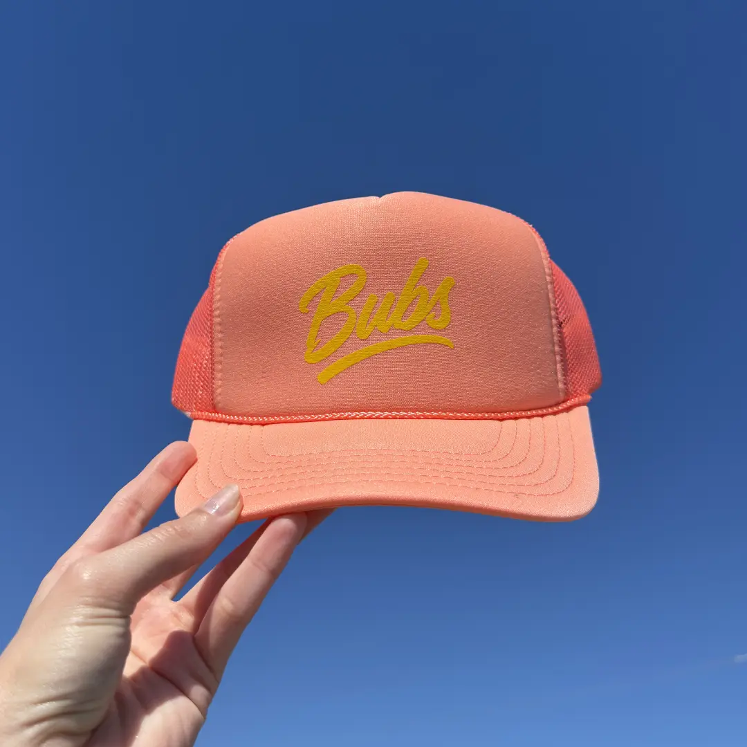 BUBS Trucker - Coral - Image 4