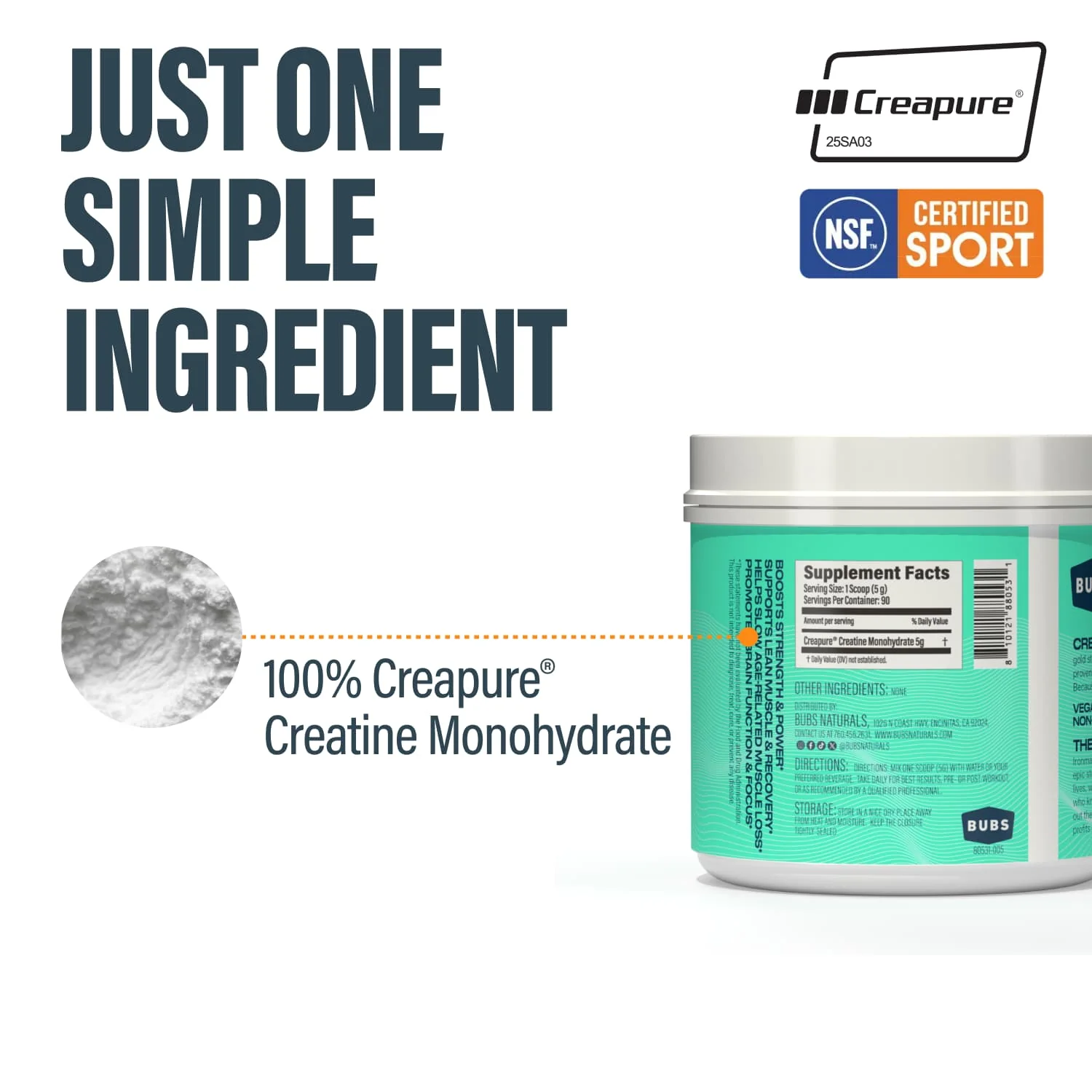 Creatine Monohydrate - Case Pack (6) - Image 3